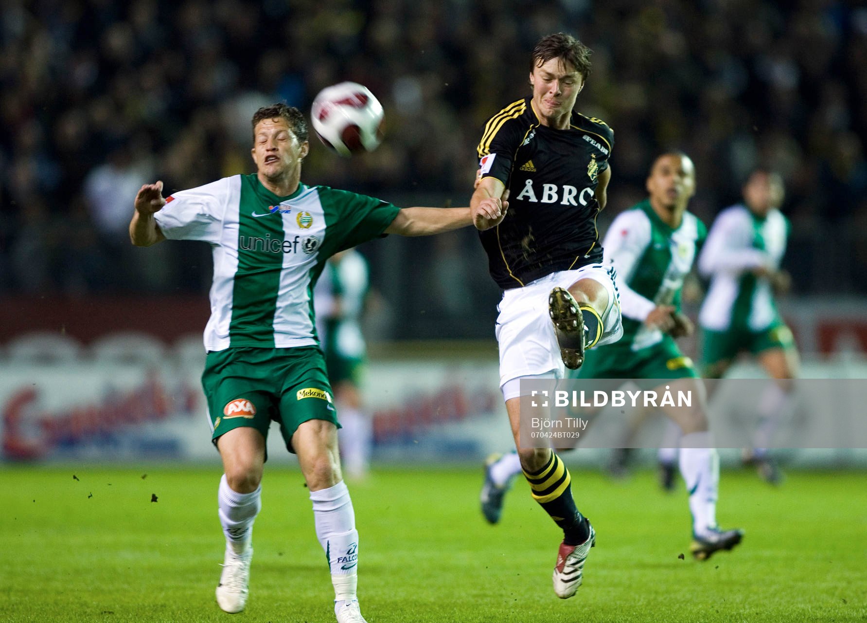 Paulinho Guará, Hammarby och Niklas Sandberg, AIK