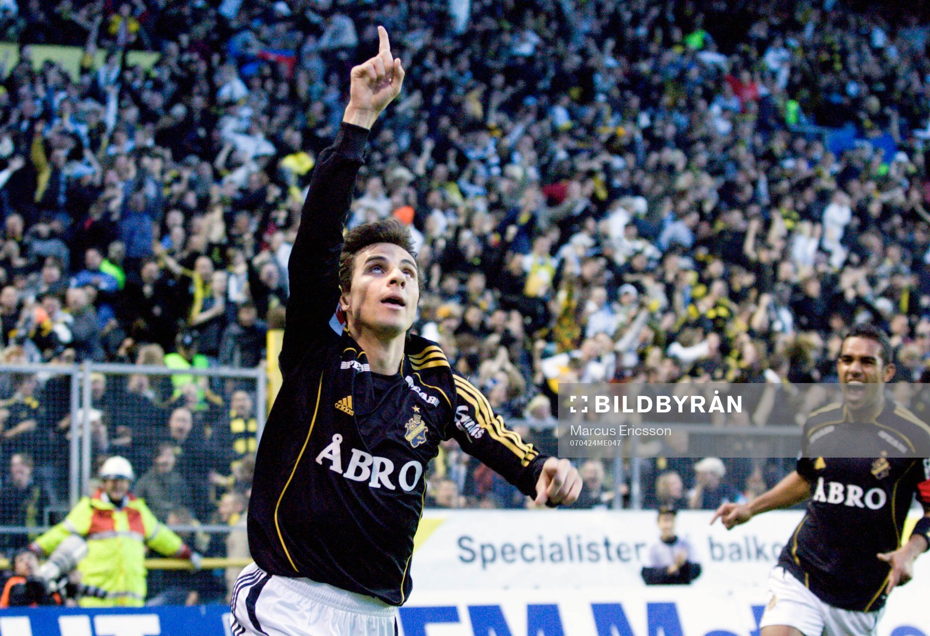 Daniel Mendes, AIK, jubel