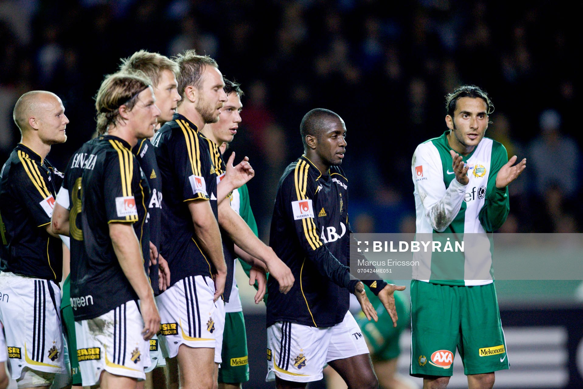 Erkan Zengin, Hammarby blir utknuffad ur AIK:s mur