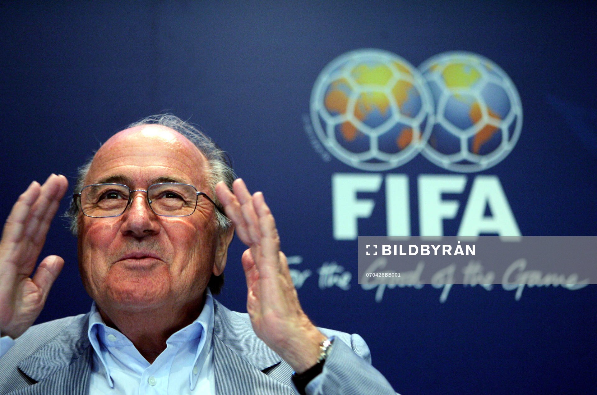 FIFA President Sepp Blatter