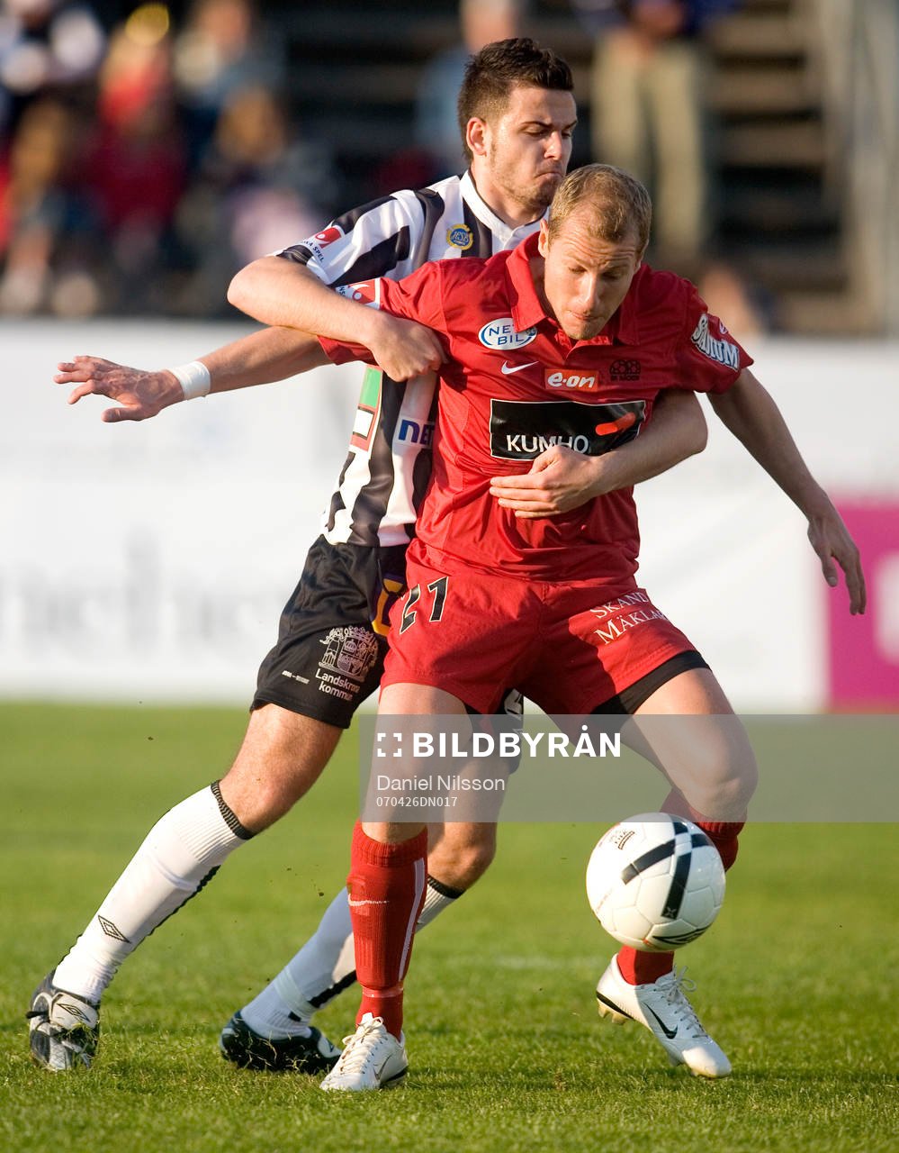 Jonas Henriksson, Häcken och Amar Muharemovic, Landskrona