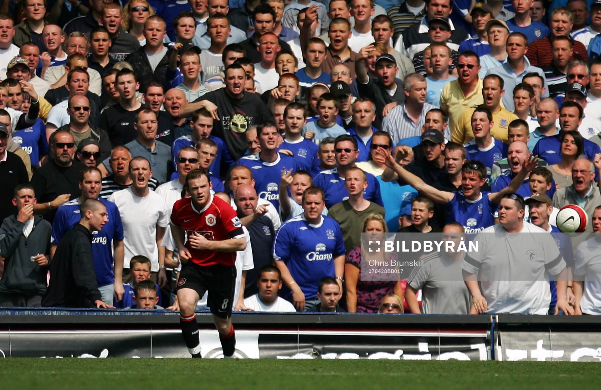 Fotboll, Premier League (Engelsk Liga), Everton v