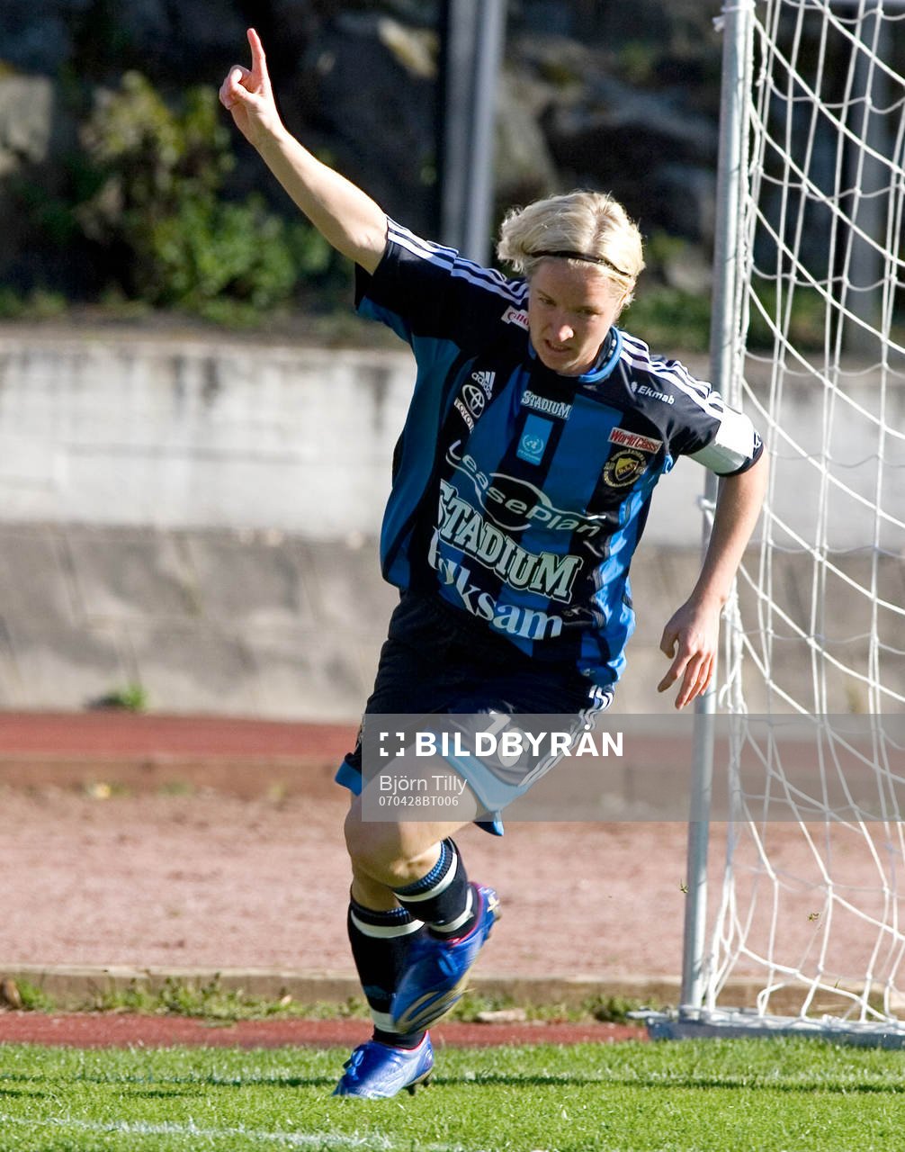 Victoria Svensson, Djurgården. Jubel