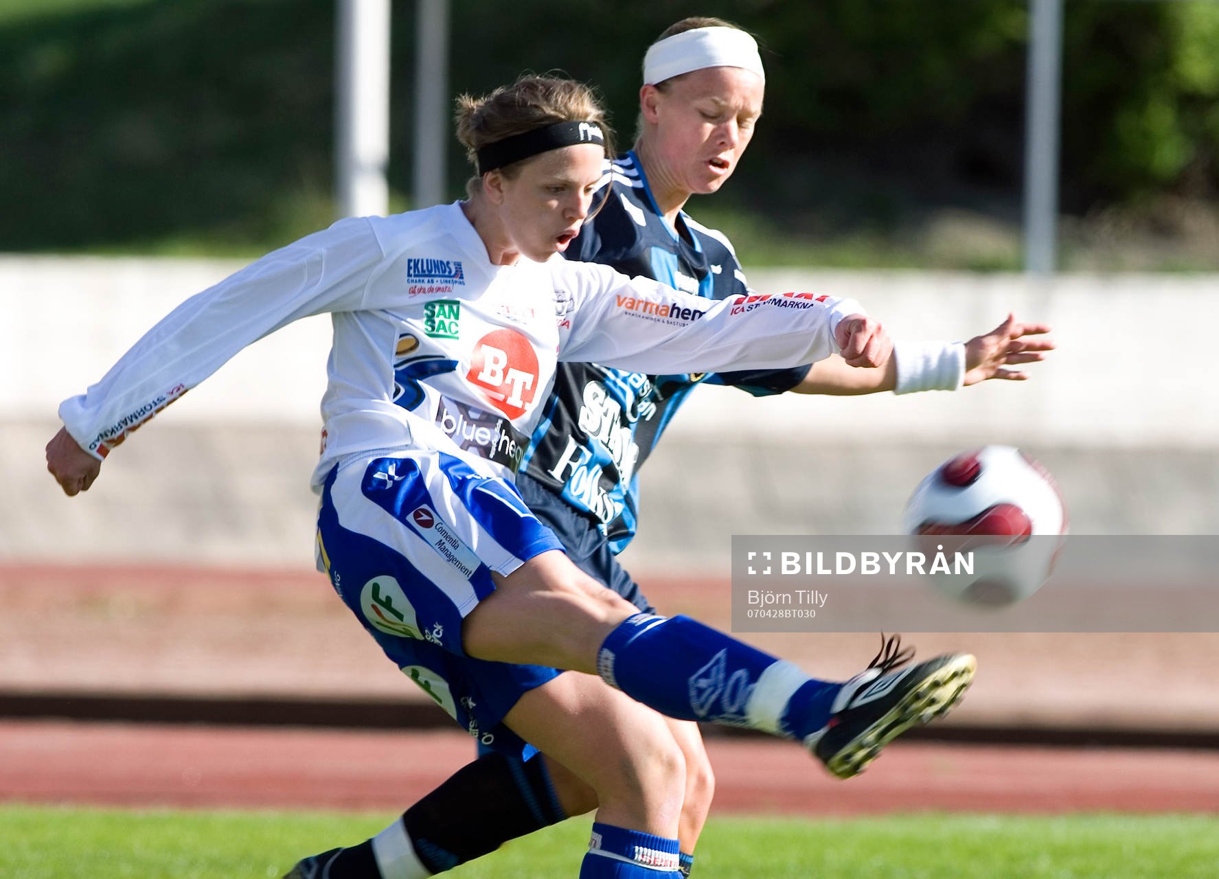 Ann Westermark, Linköping och Sara Thunebro, Djurgården