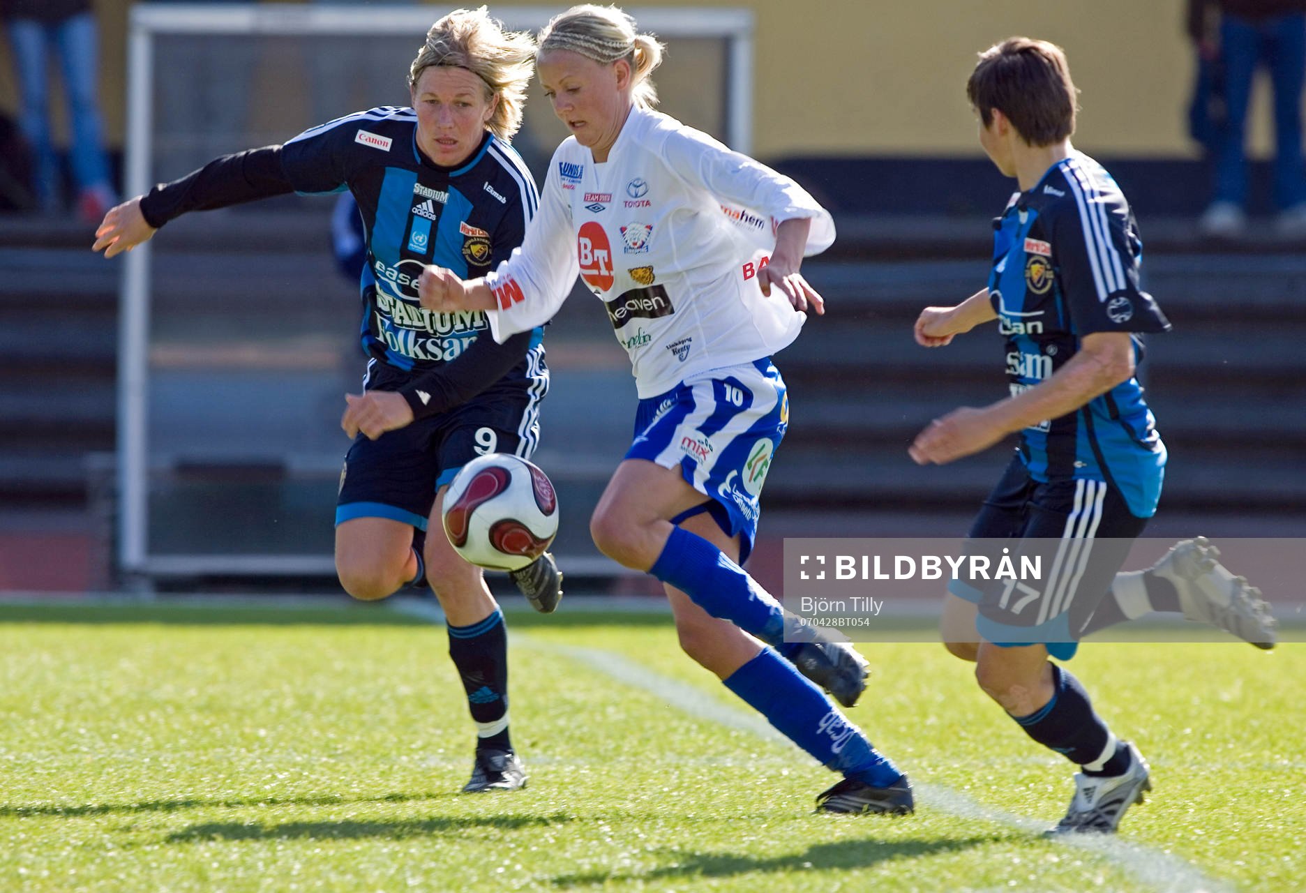 Kristin Bengtsson, Djurgården och Josefine Öqvist,