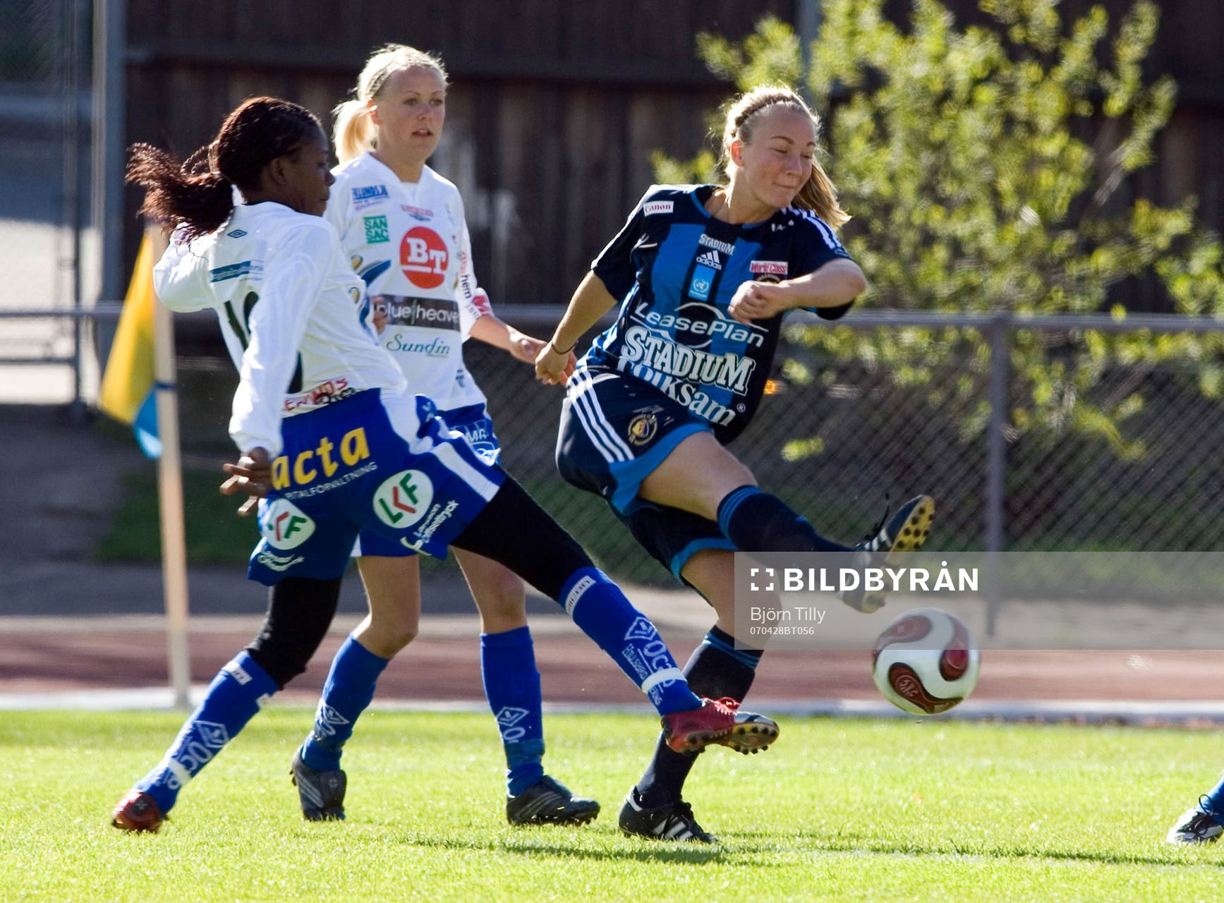 Maureen Mmadu, Josefine Öqvist, Linlöping och Emma Lundh,