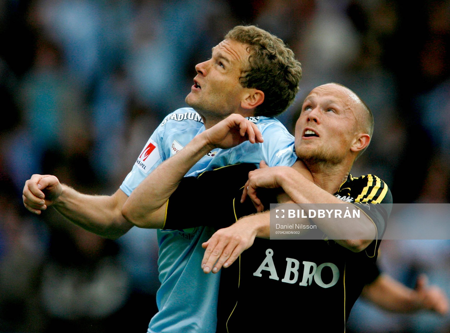 Jonathan Johansson, Malmö och Patrik Karlsson, AIK
