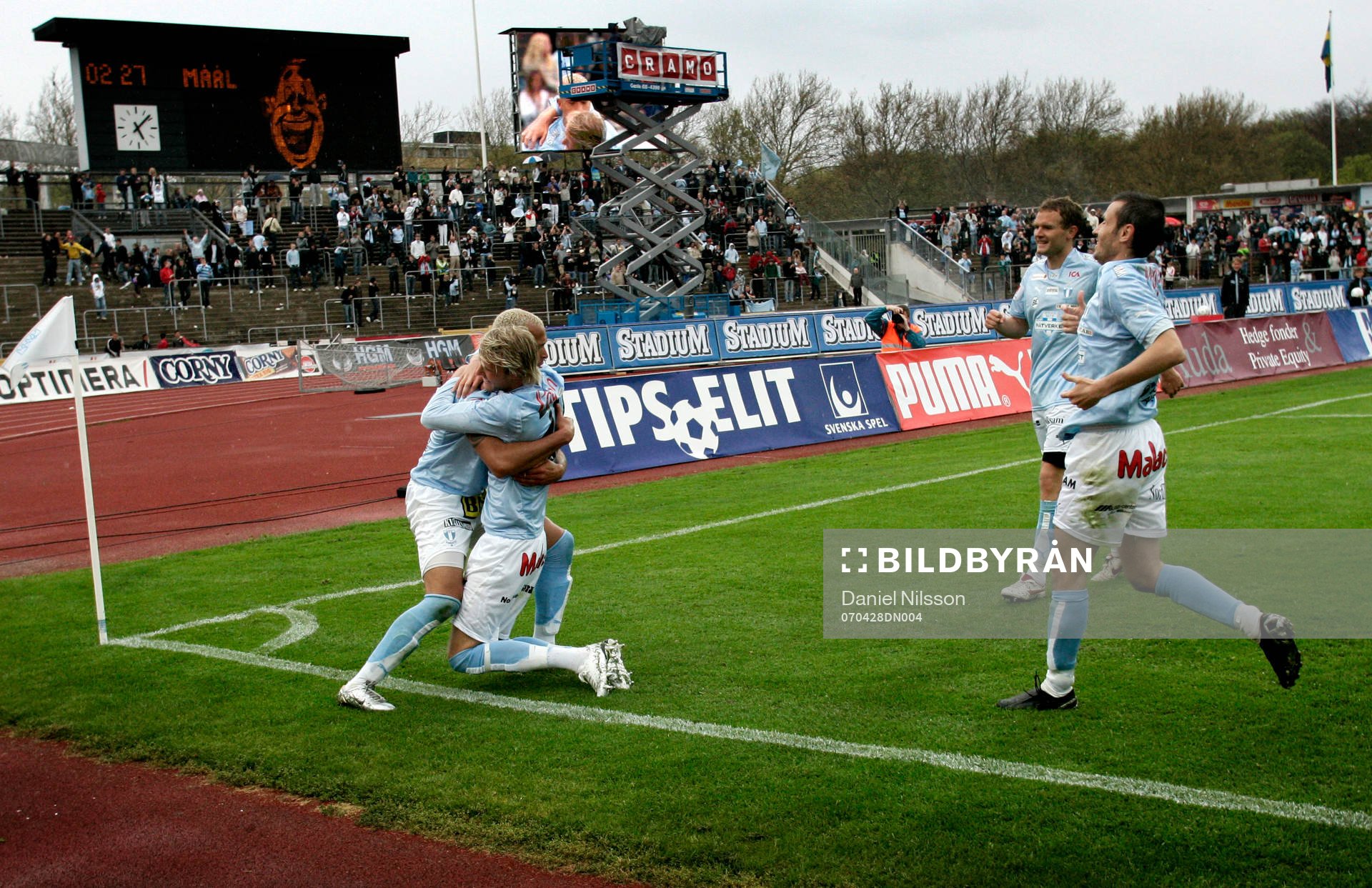 gjort 3-0 till Malmö