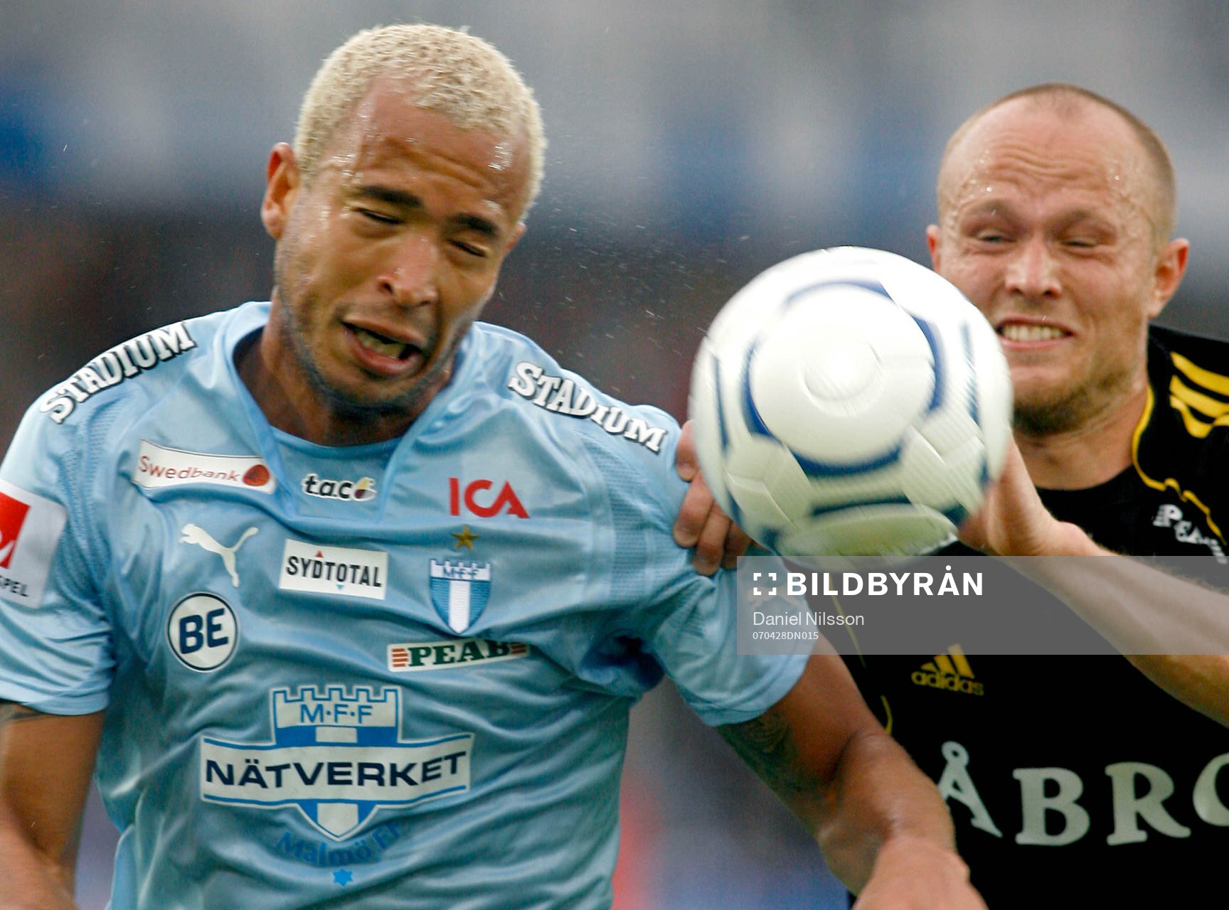 Junior, Malmö och Nicklas Karlsson, AIK