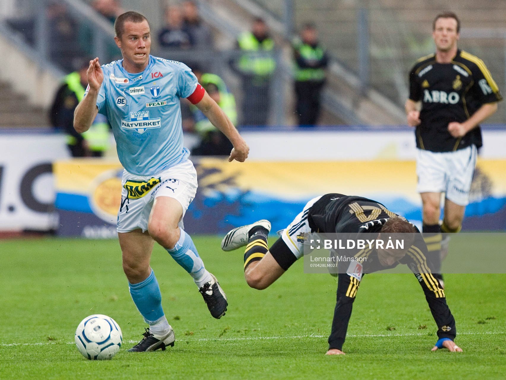 Daniel Andersson fick Kenny Pavey och AIK på fall