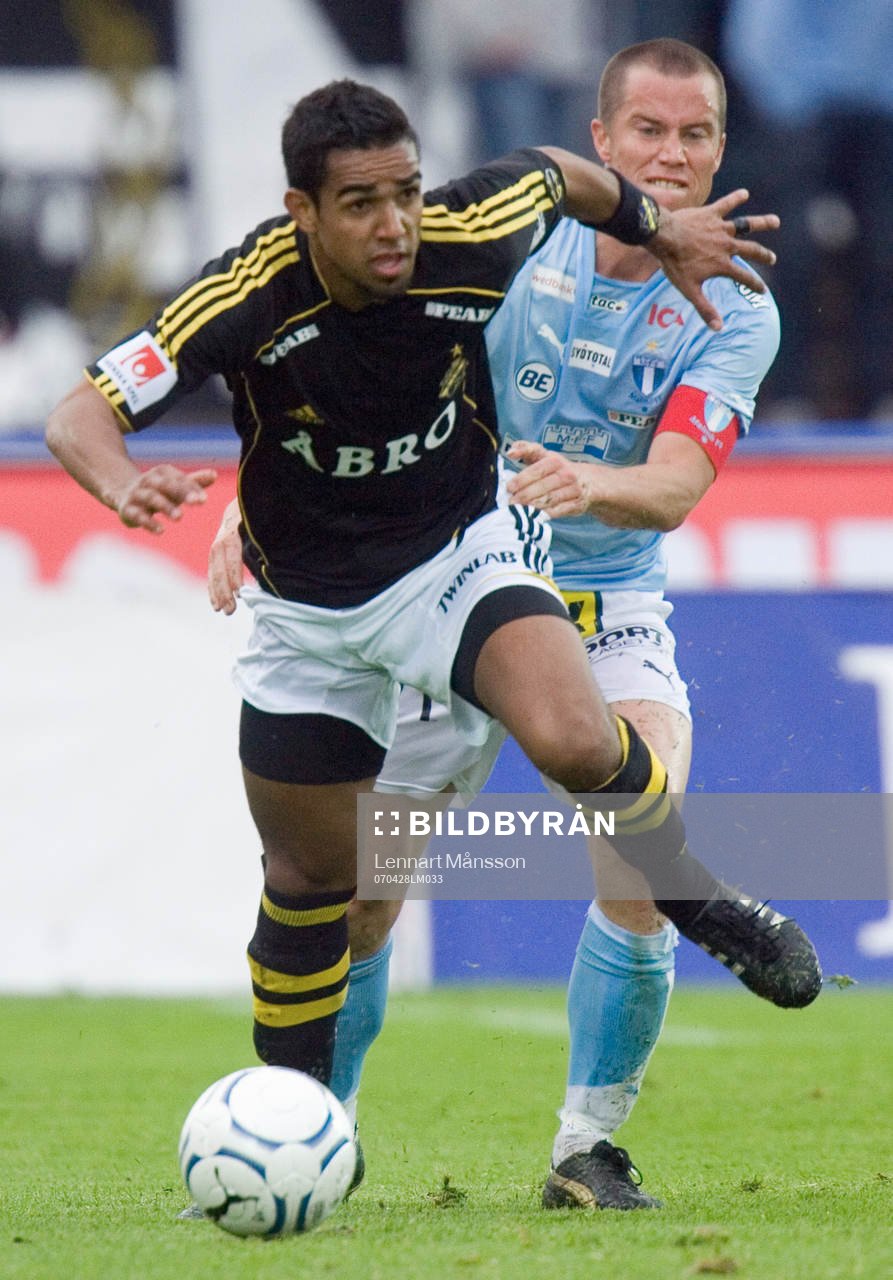 MFF, Daniel Andersson, hade greppet om Wilton Figueiredo