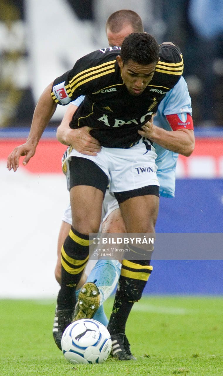 MFF, Daniel Andersson, hade greppet om Wilton Figueiredo