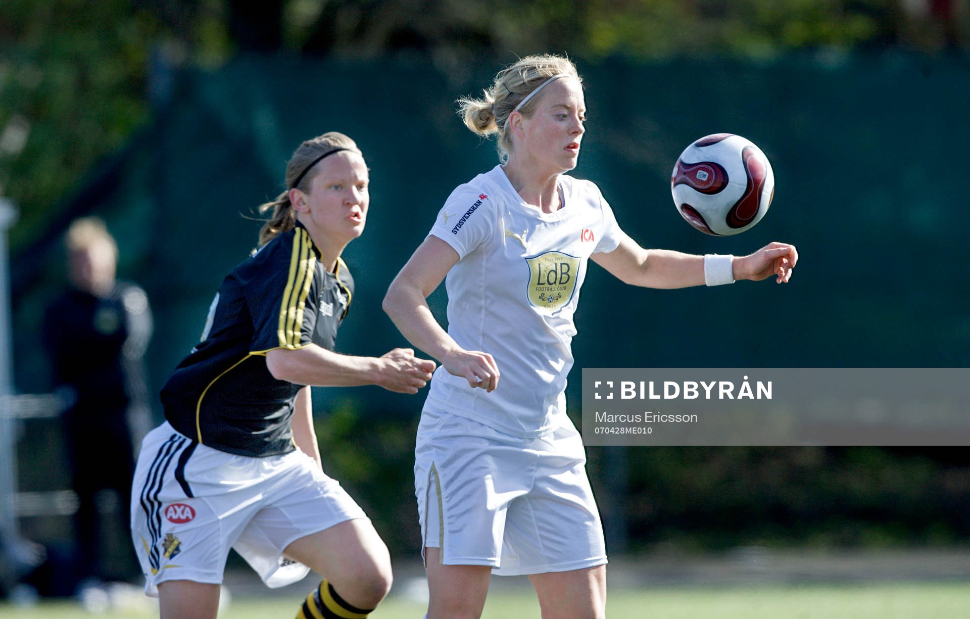 Anna Lundin, AIK och Dora Stefansdottir, Malmö