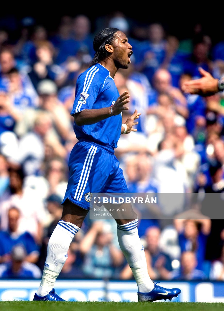 Didier Drogba, Chelsea, skriker, skrik
