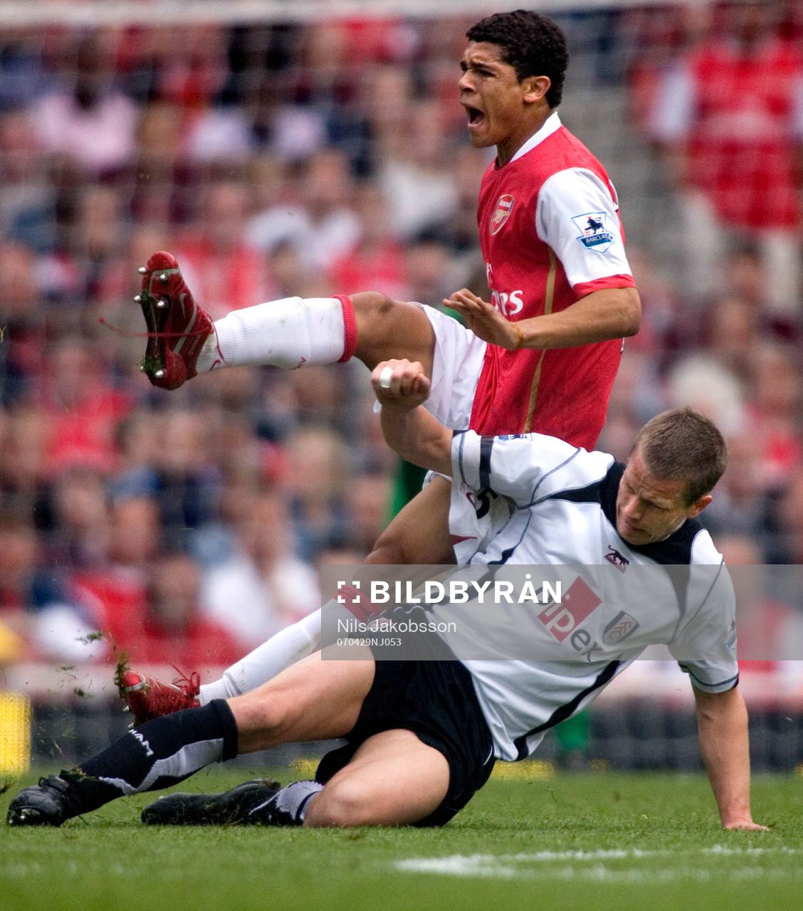  Michael Brown, Fulham, kapar, Denilson, Arsenal.