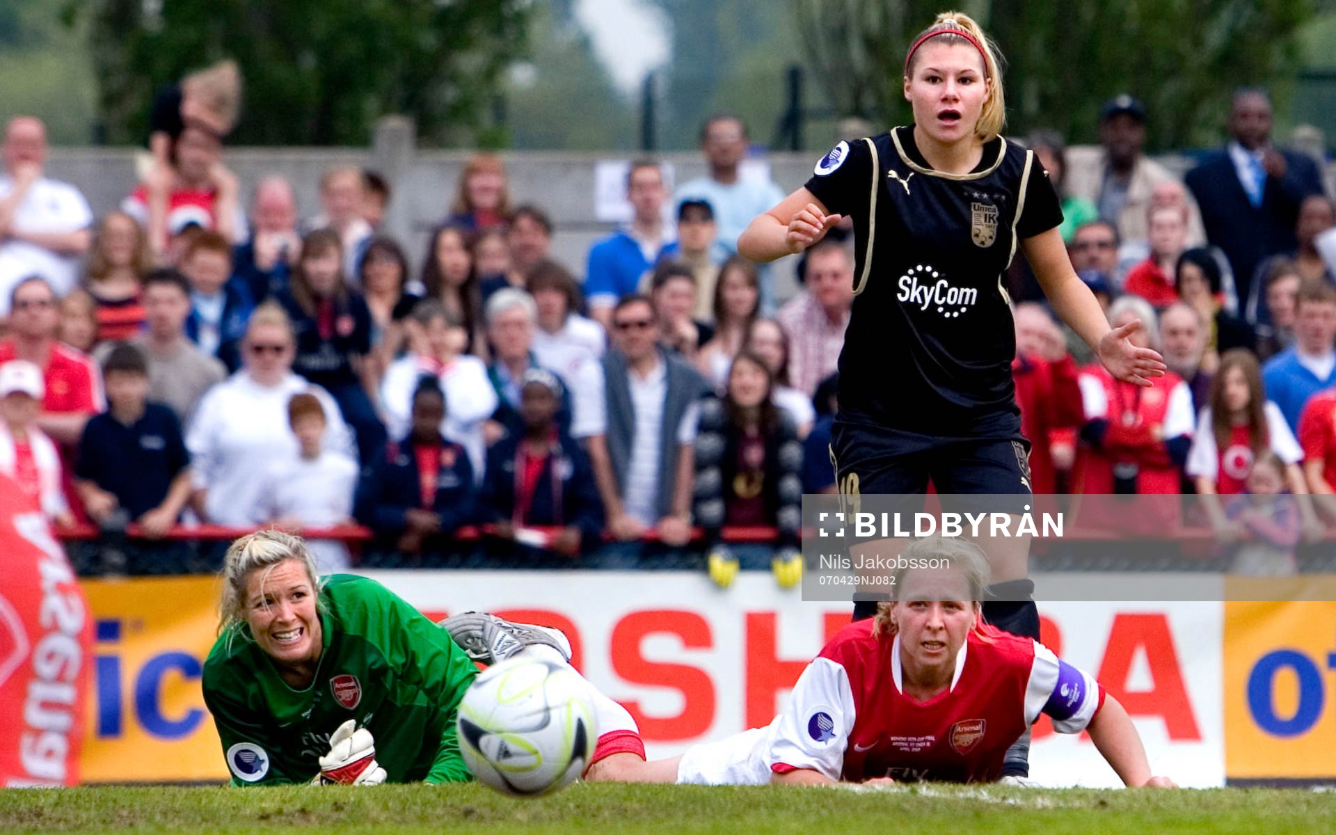 Emma Byrne, målvakt, Jayne Ludlow, Arsenal, Ramona