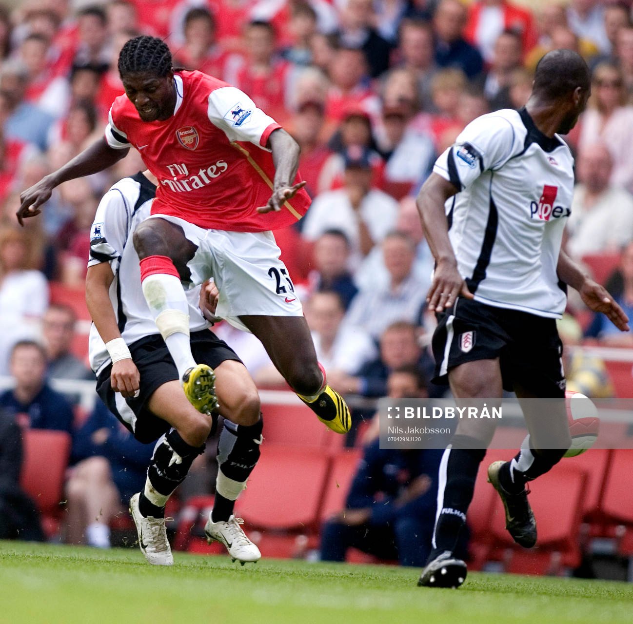  Emmanuel Sheyi Adebayor, Arsenal.