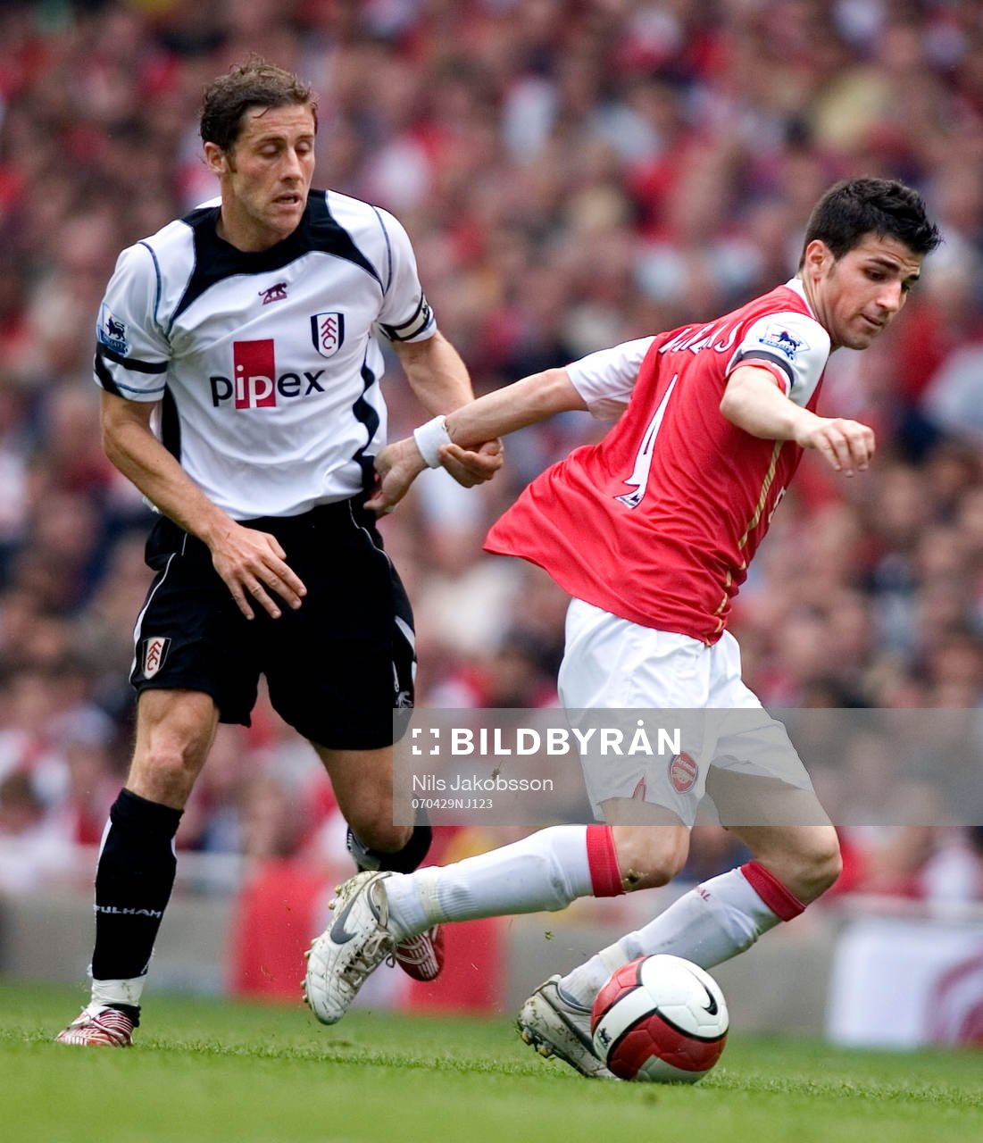 Michael Brown, kapten, Fulham, Cesc Fabregas, Arsenal