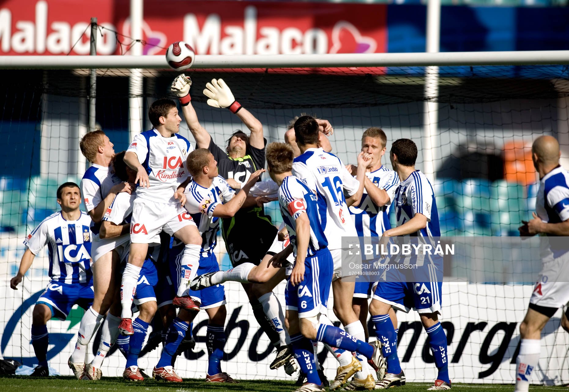Fotboll, Allsvenskan, IFK Göteborg - Halmstad