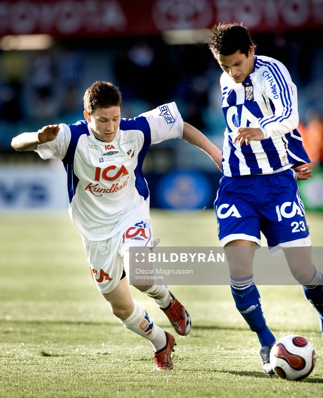 Fotboll, Allsvenskan, IFK Göteborg - Halmstad
