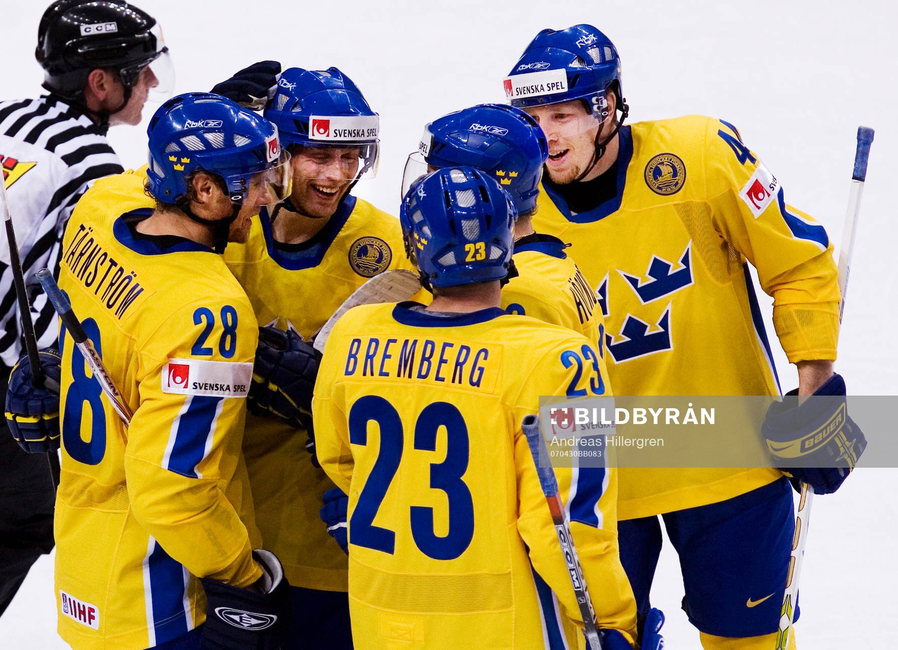 Dick Tärnström, jubel, Johan Åkerman, Johan Davidsson