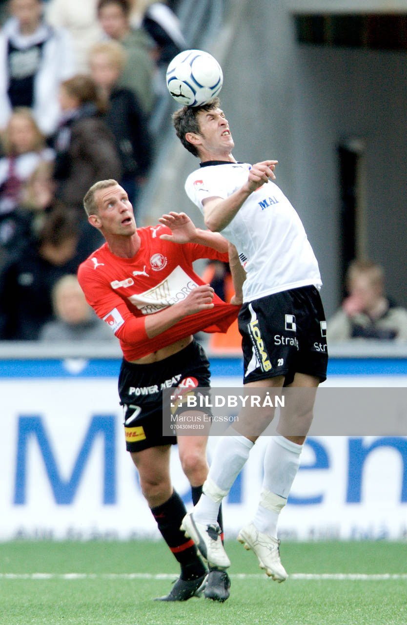 Thommie Persson, Trelleborg och Nedim Halilovic, Örebro
