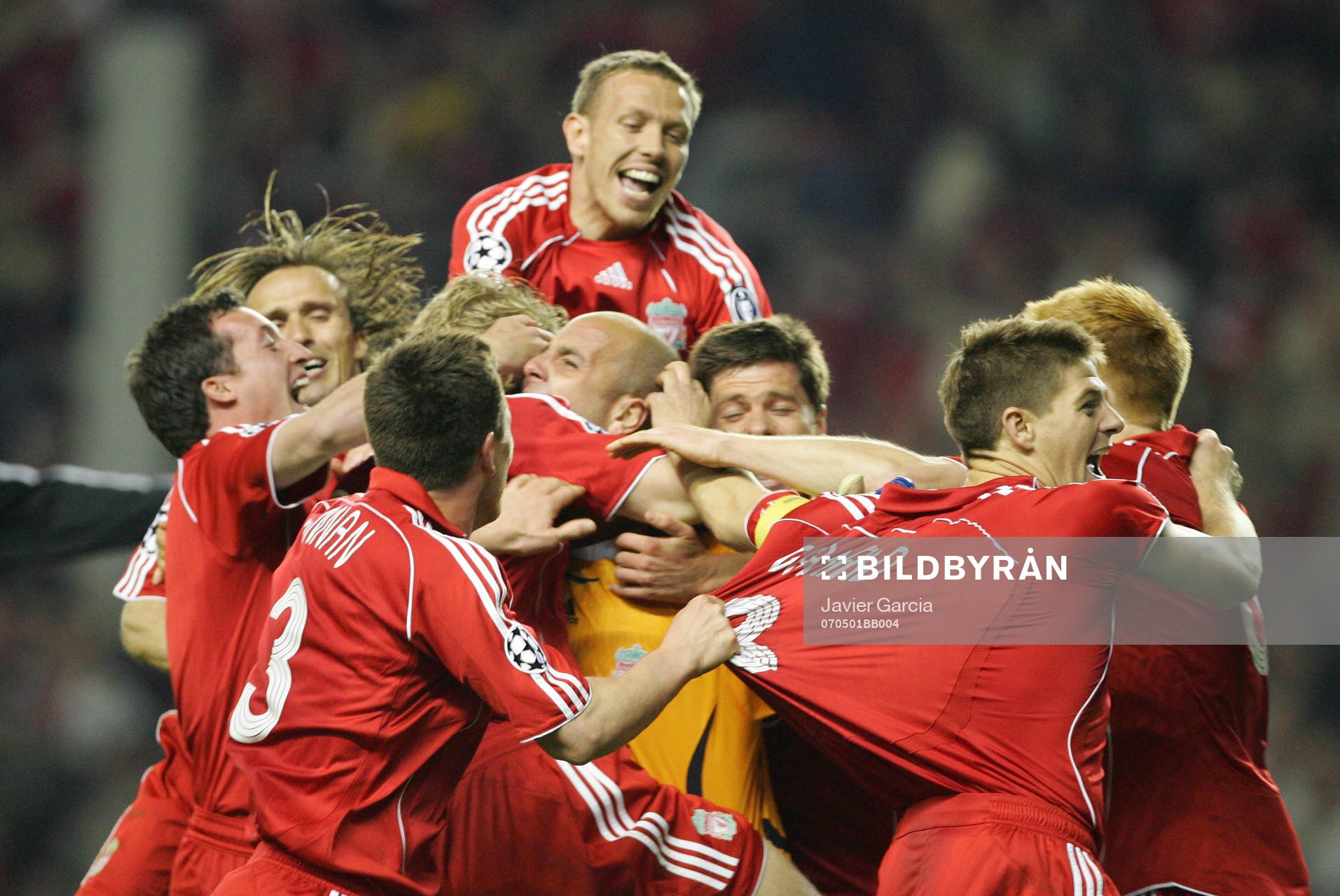 Jose Reina, Liverpool (Målvakt, Jubel)