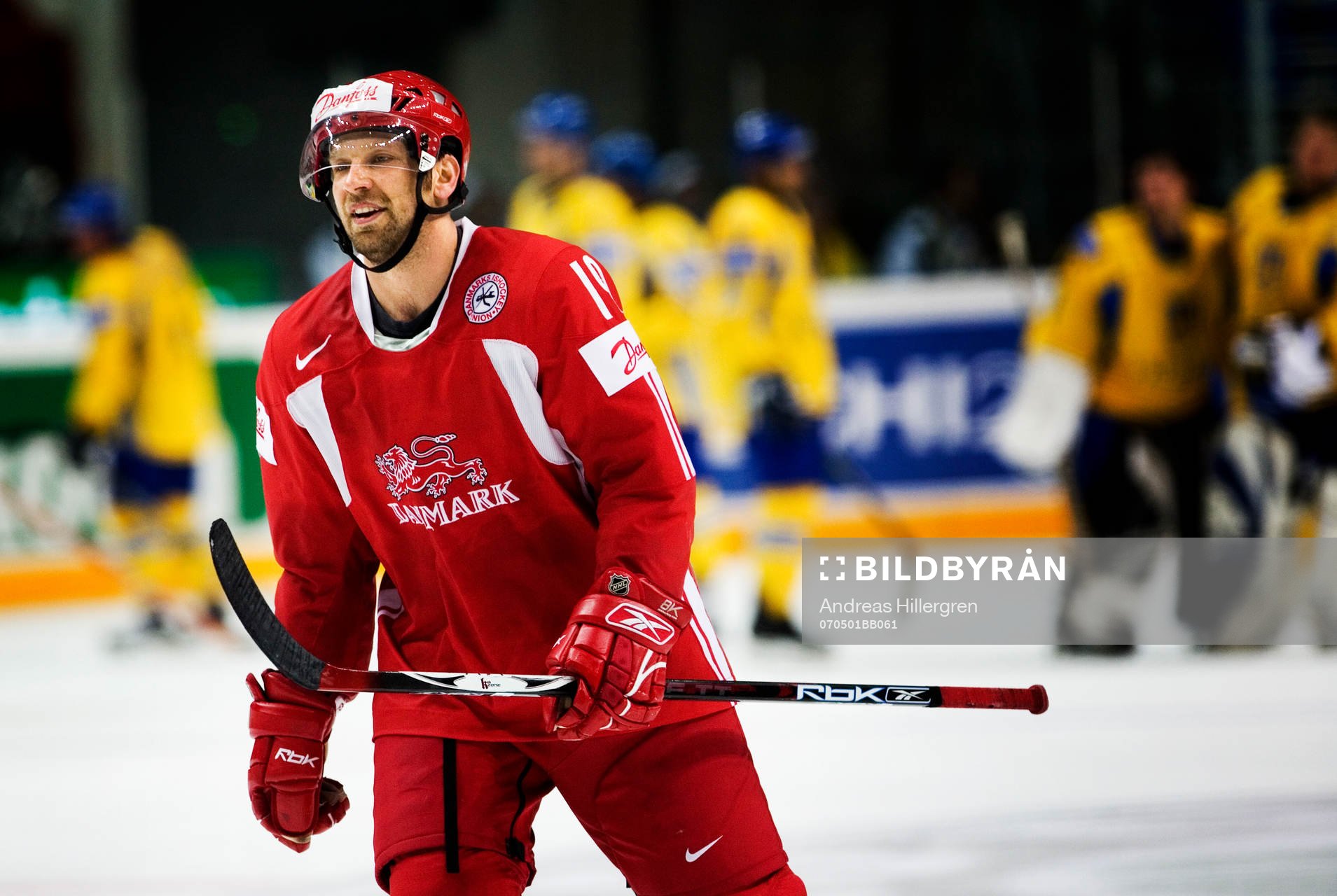 Kim Staal, nöjd med segern mot Ukraina