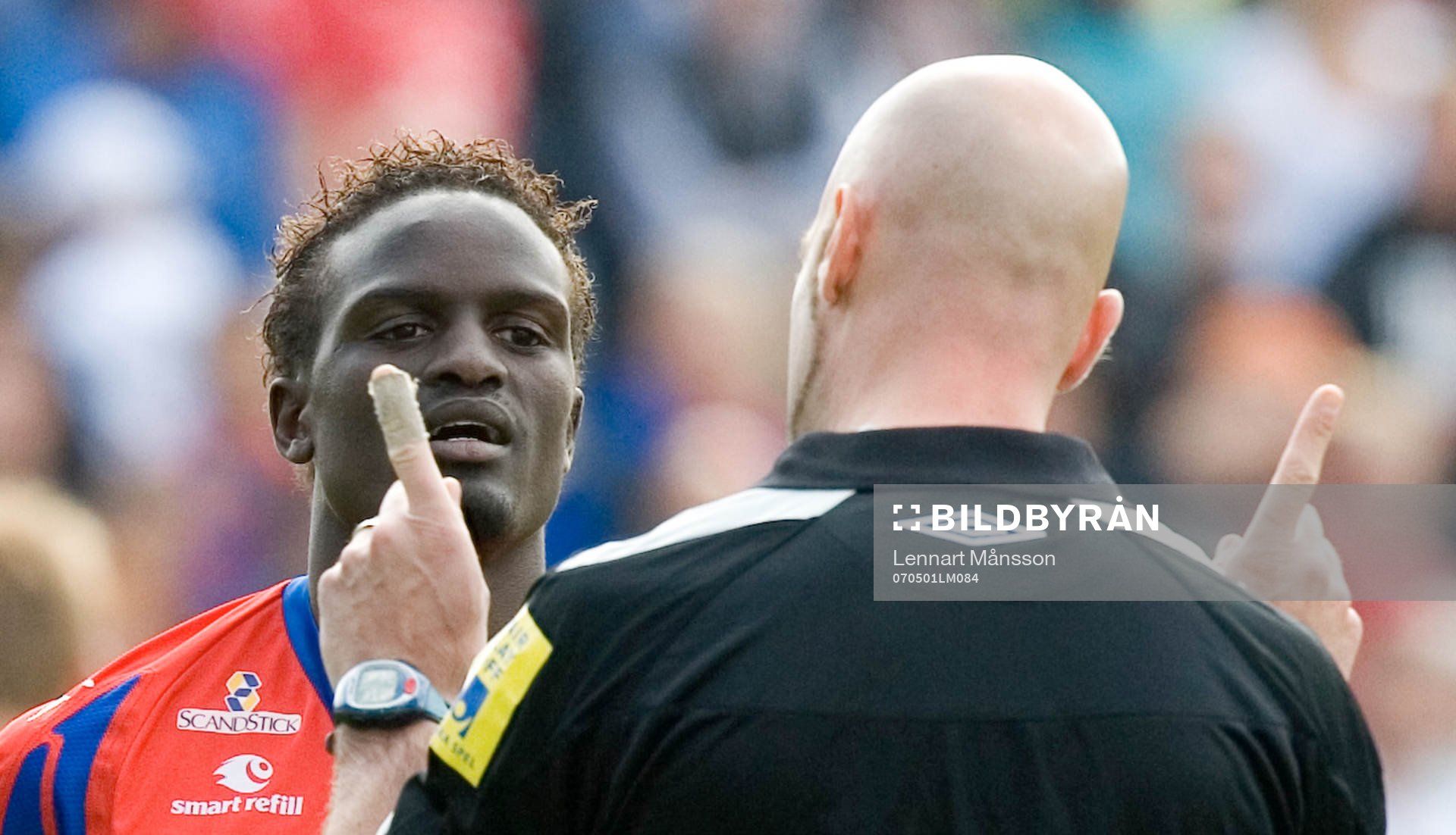 McDonald Mariga, Helsingborg och domare Stefan Johannesson