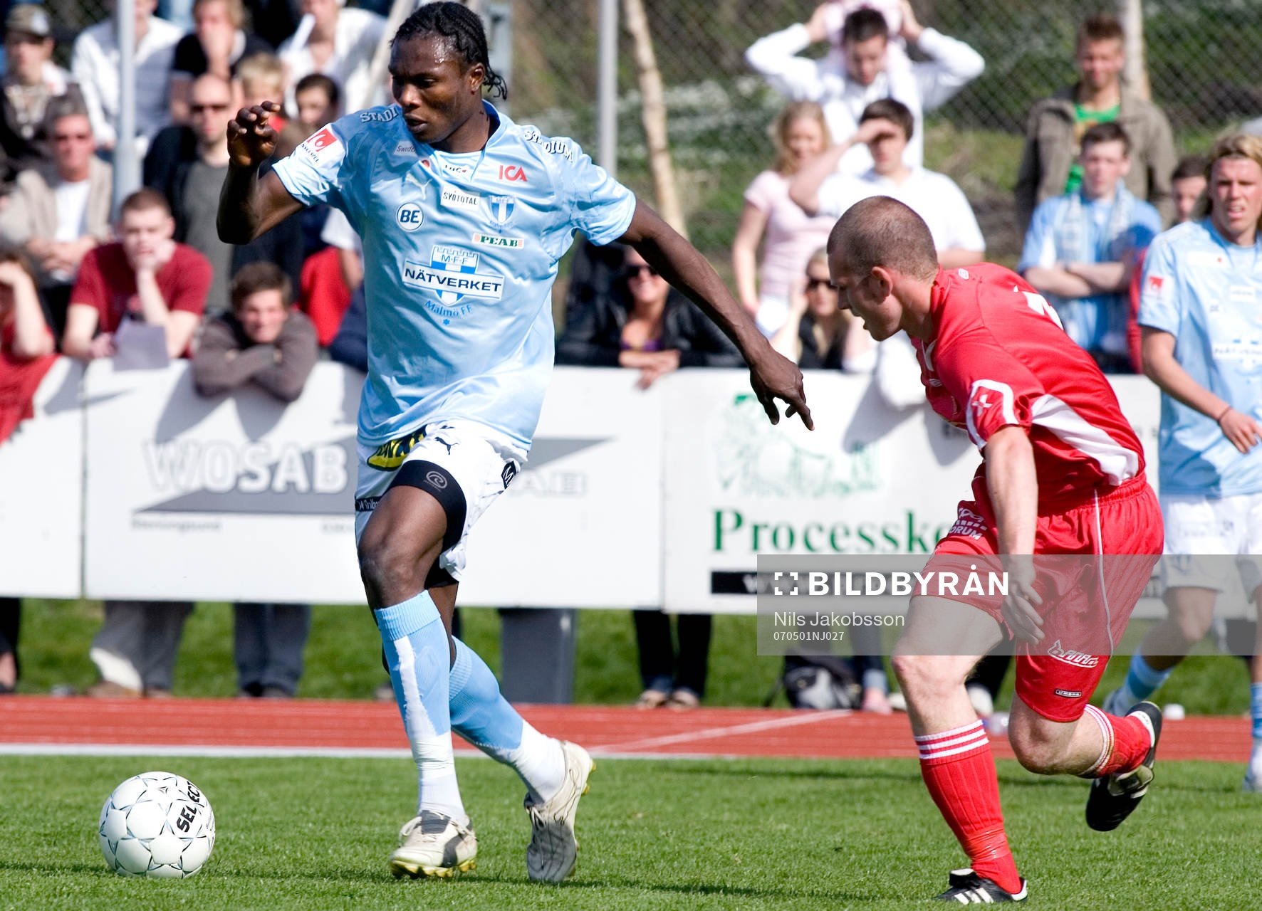 Edward Ofere, Malmö, gjorde fyra mål