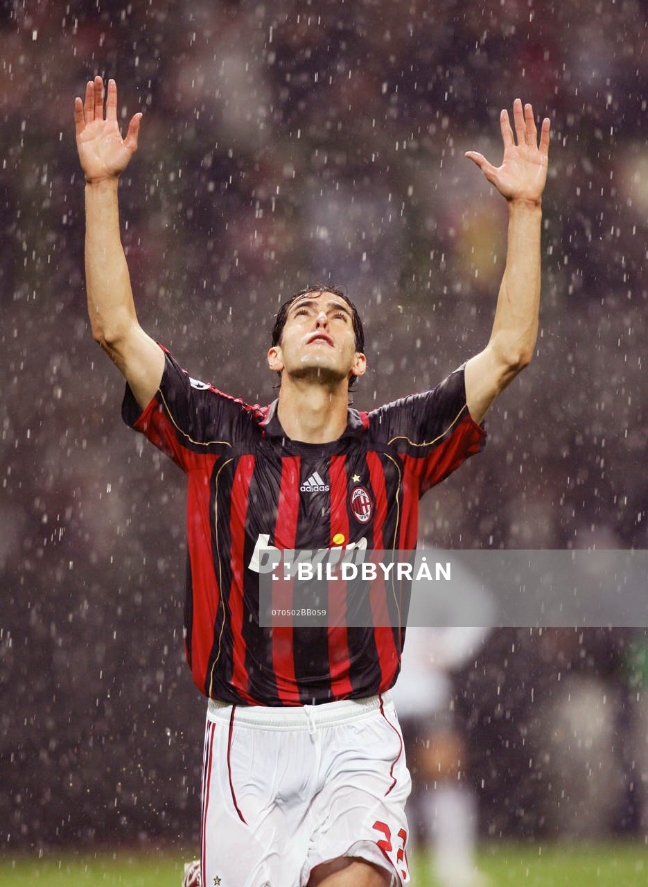 Kaka, Milan, jubel