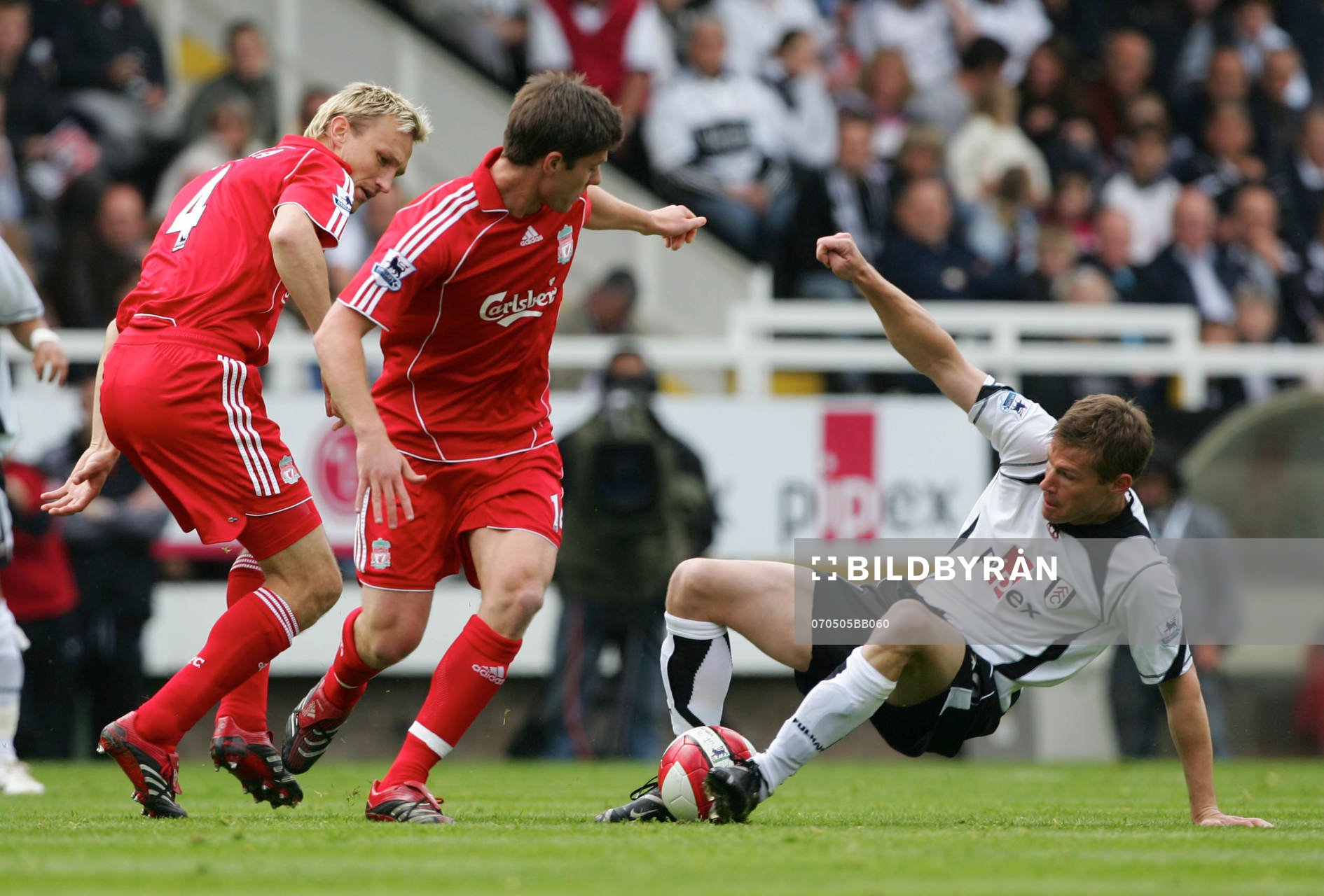 Brian McBride, Fulham, Sami Hyypia och Xabi Alonso,
