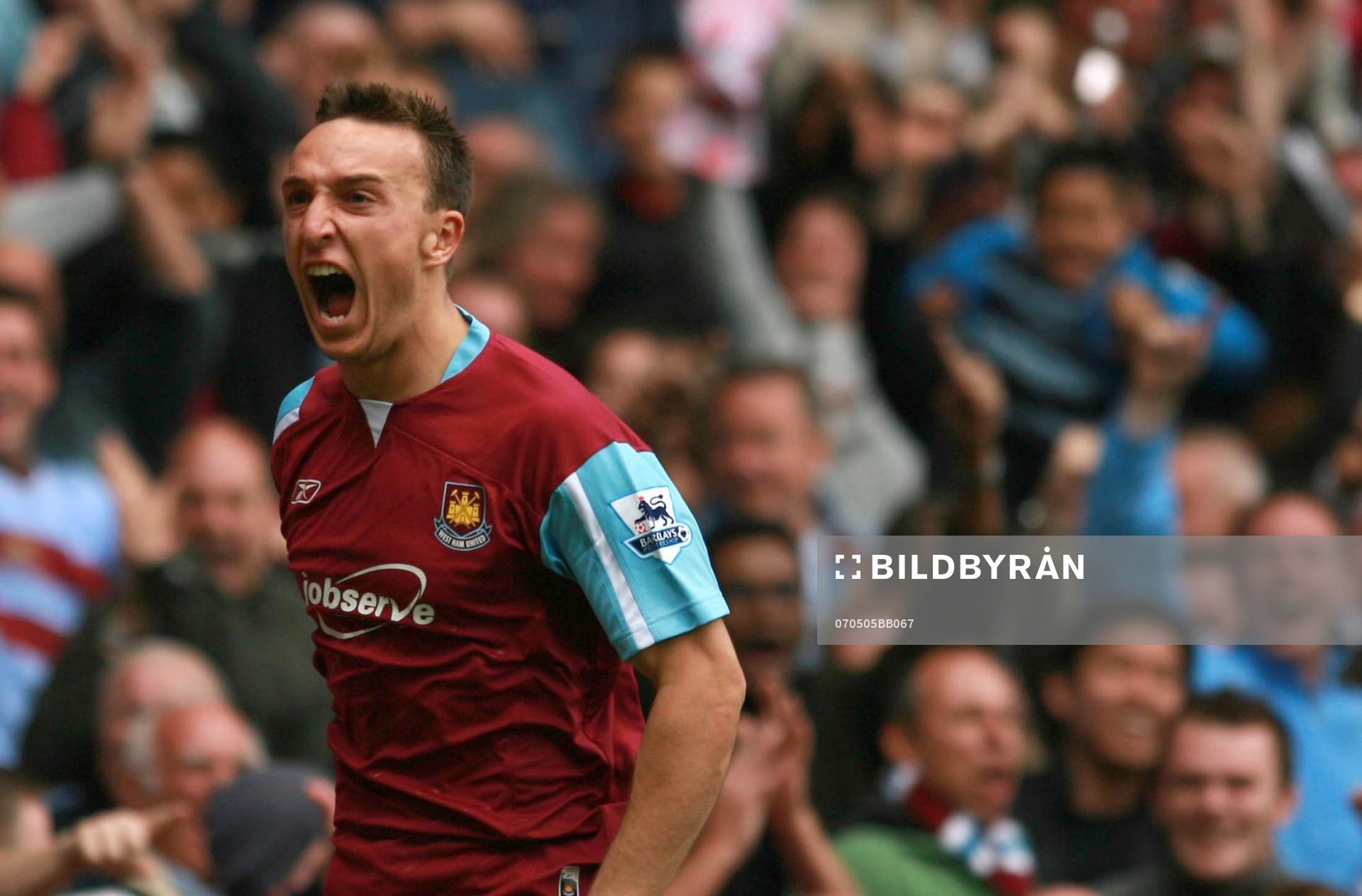 Mark Noble, West Ham, jubel