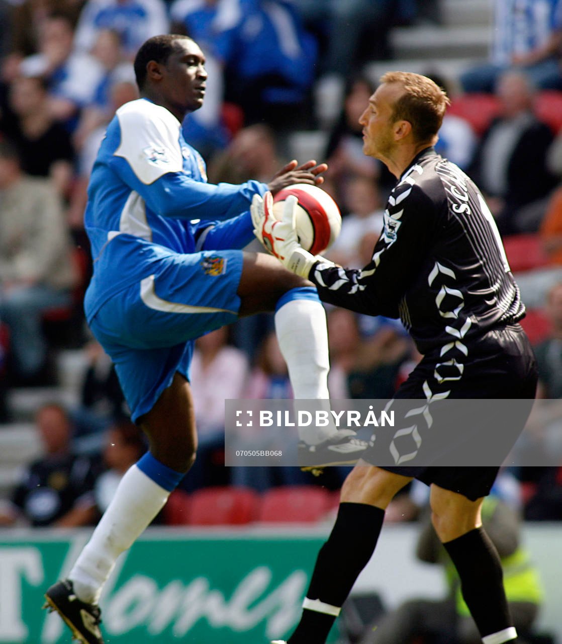 Emile Heskey, Wigan och Middlesbrough, målvakt, Mark