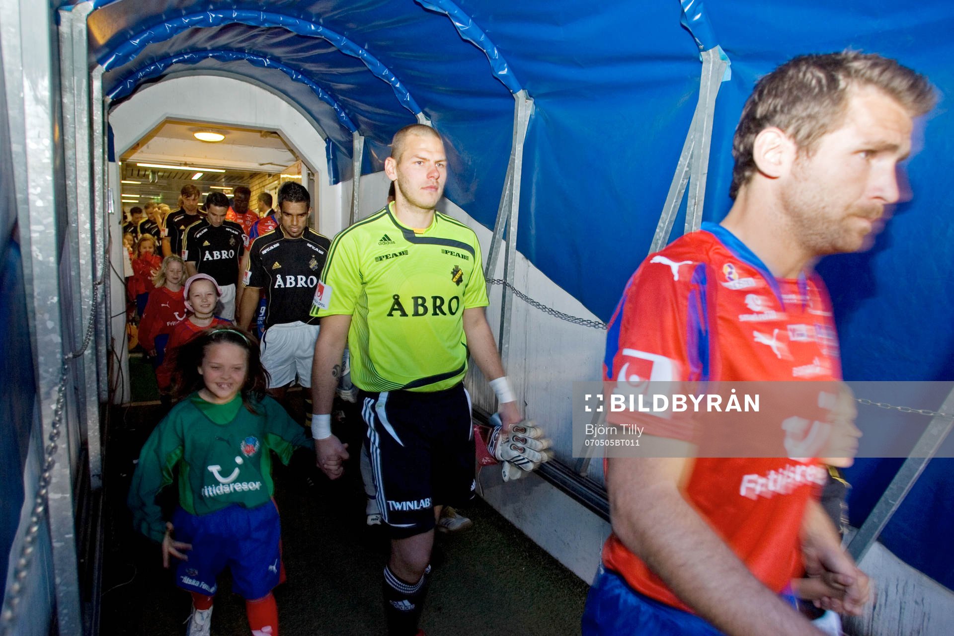 Entré, spelargång