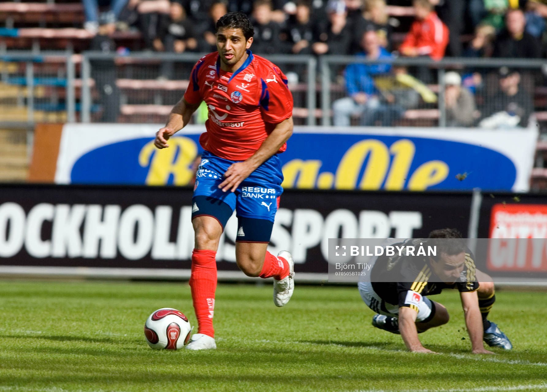 Samir Belouta, Helsingborg och Daniel Mendes, AIK
