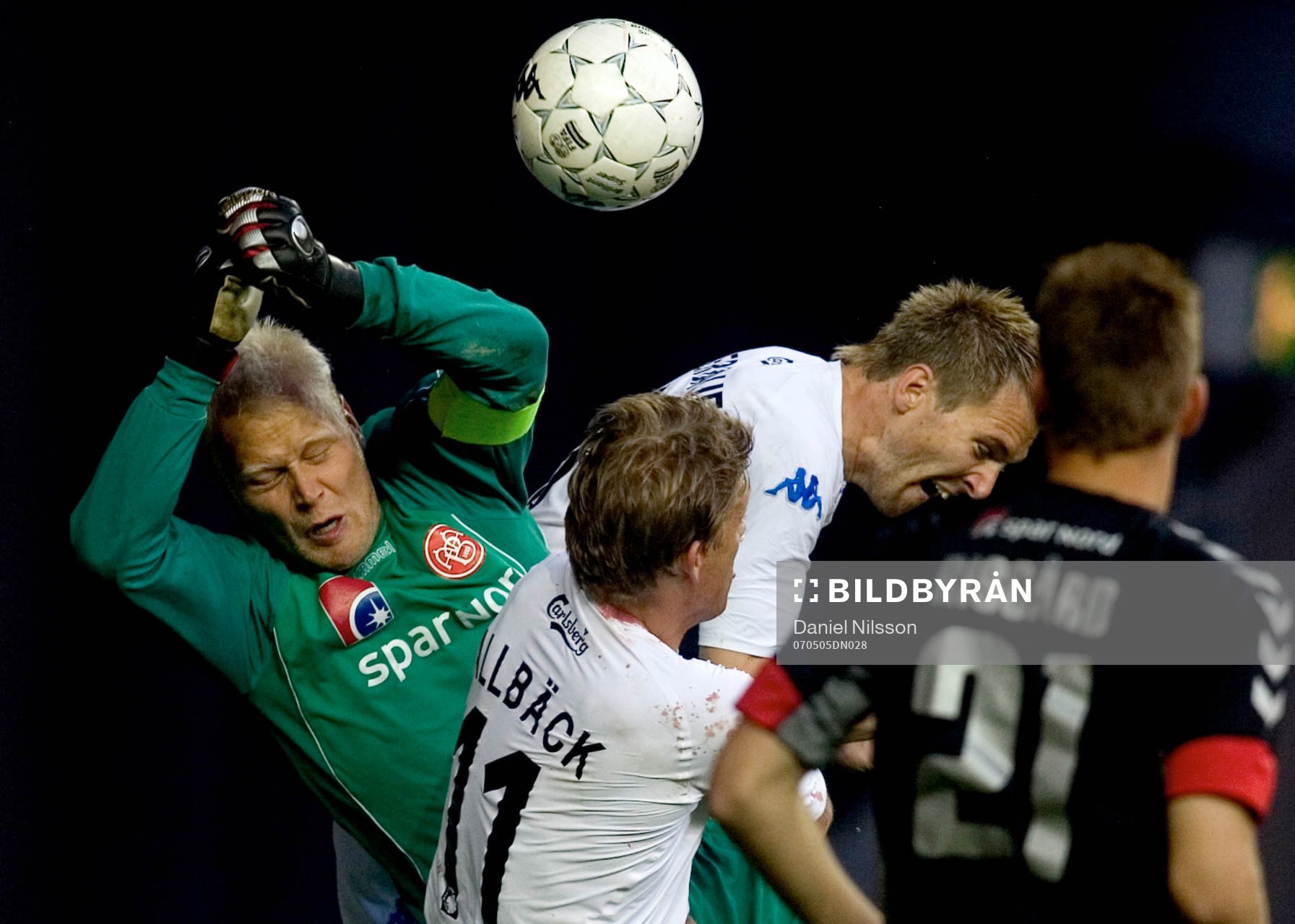 Marcus Allbäck och Michael Silberbauer, Köpenhamn och