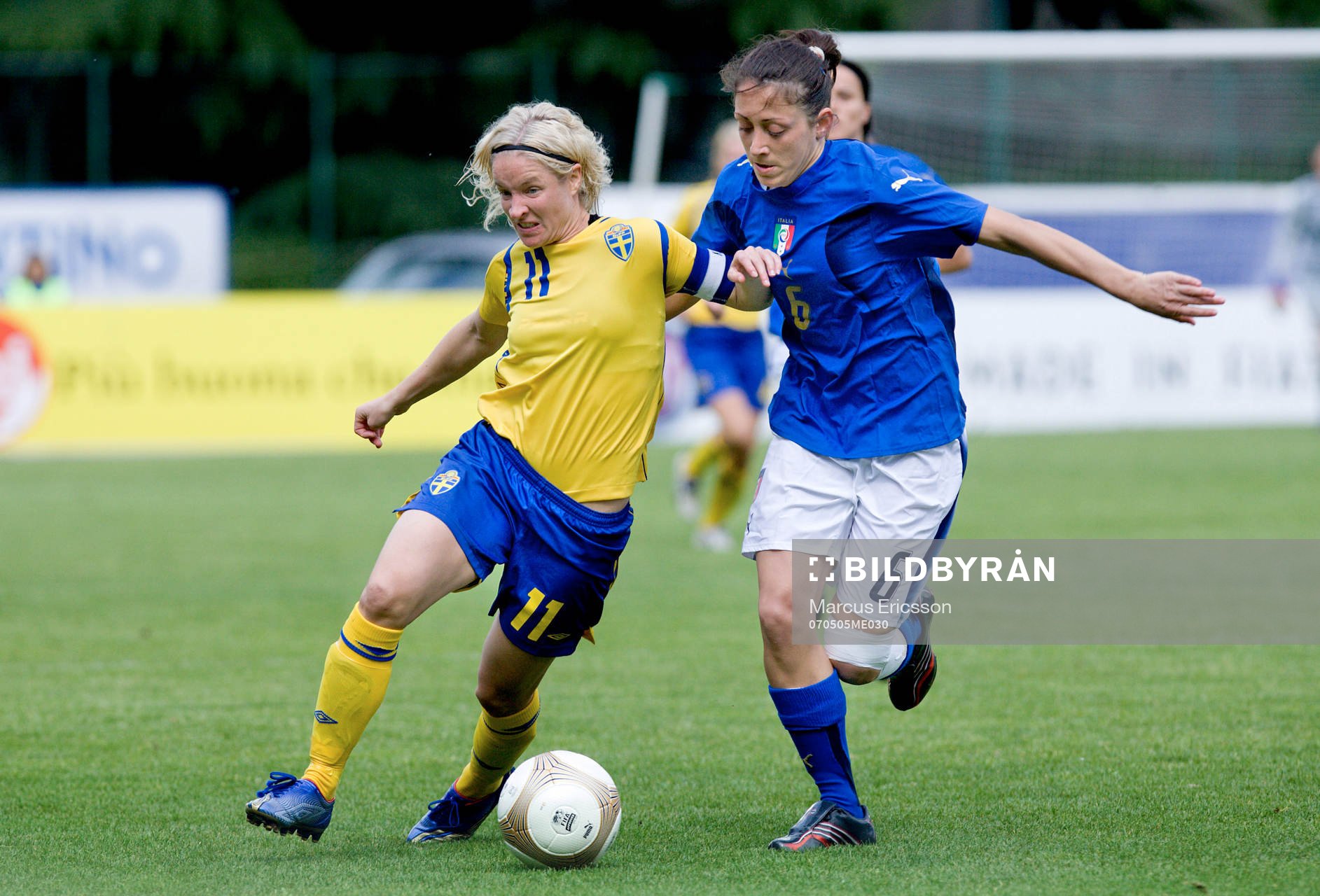 Victoria Svensson, Sverige och Giulia Perelli, Italien