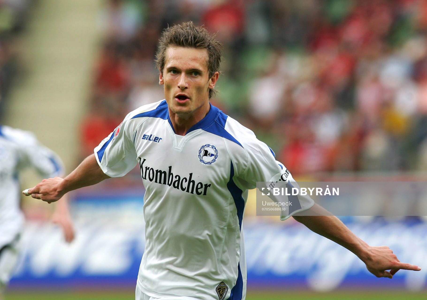 Jonas Kamper, Arminia  Bielefeld, jubel