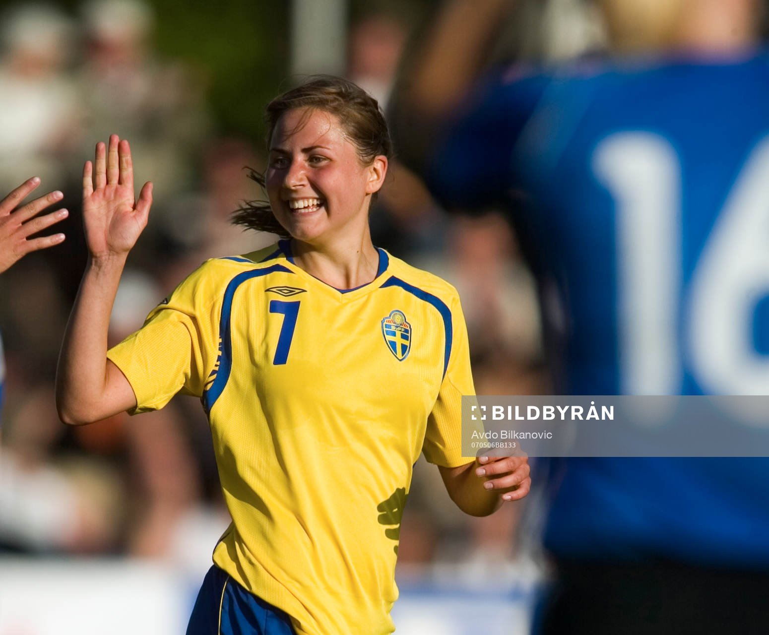 Lena Andersson, Sverige, jubel