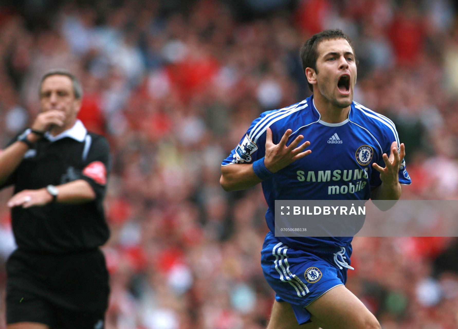 Joe Cole, Chelsea, jubel