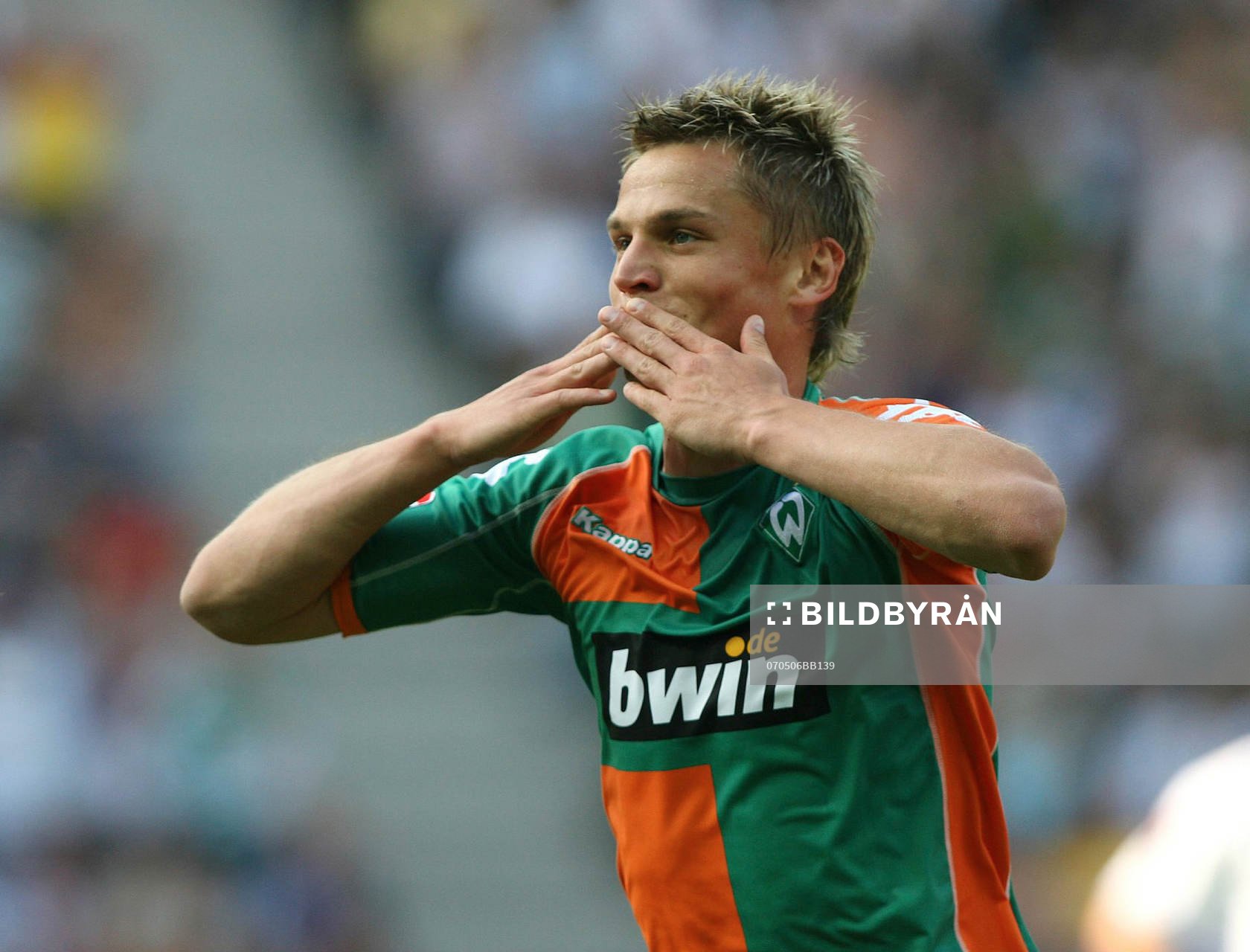  Markus Rosenberg, jubel,  Bremen.