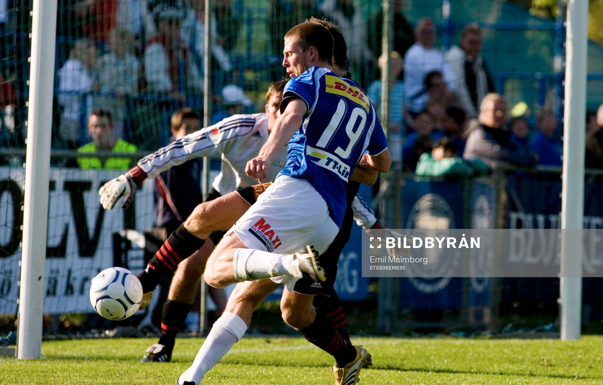 Björn Westerblad, Trelleborg, försöker