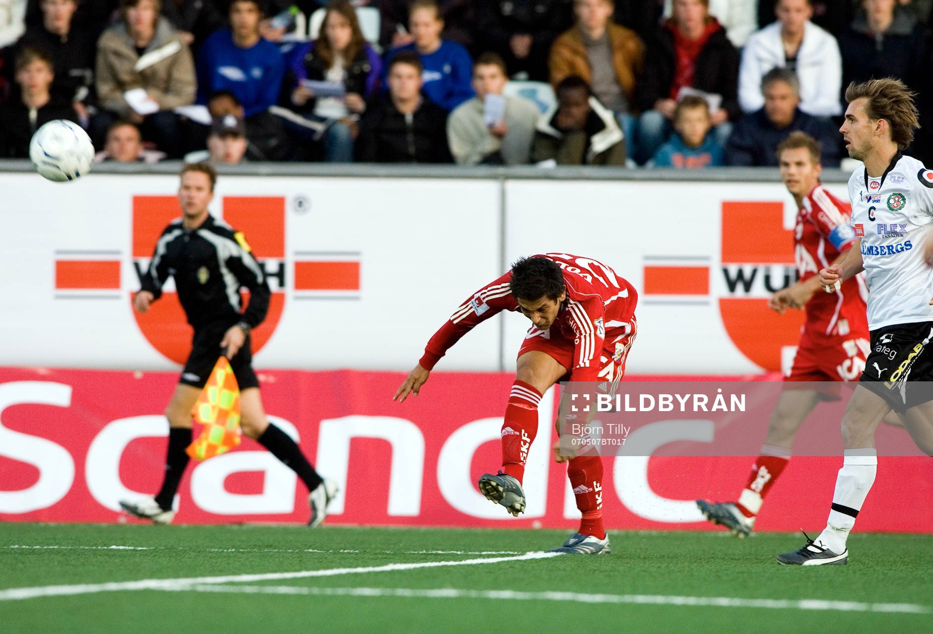 Andres Vasquez, Göteborg gör 0-4 med en konstspark