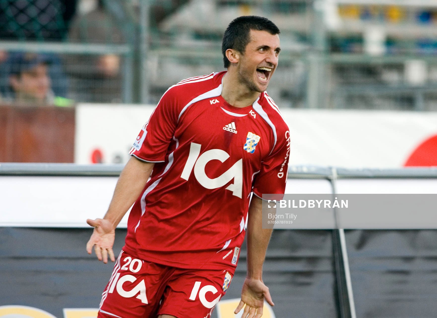Eldin Karisk, Göteborg, jubel