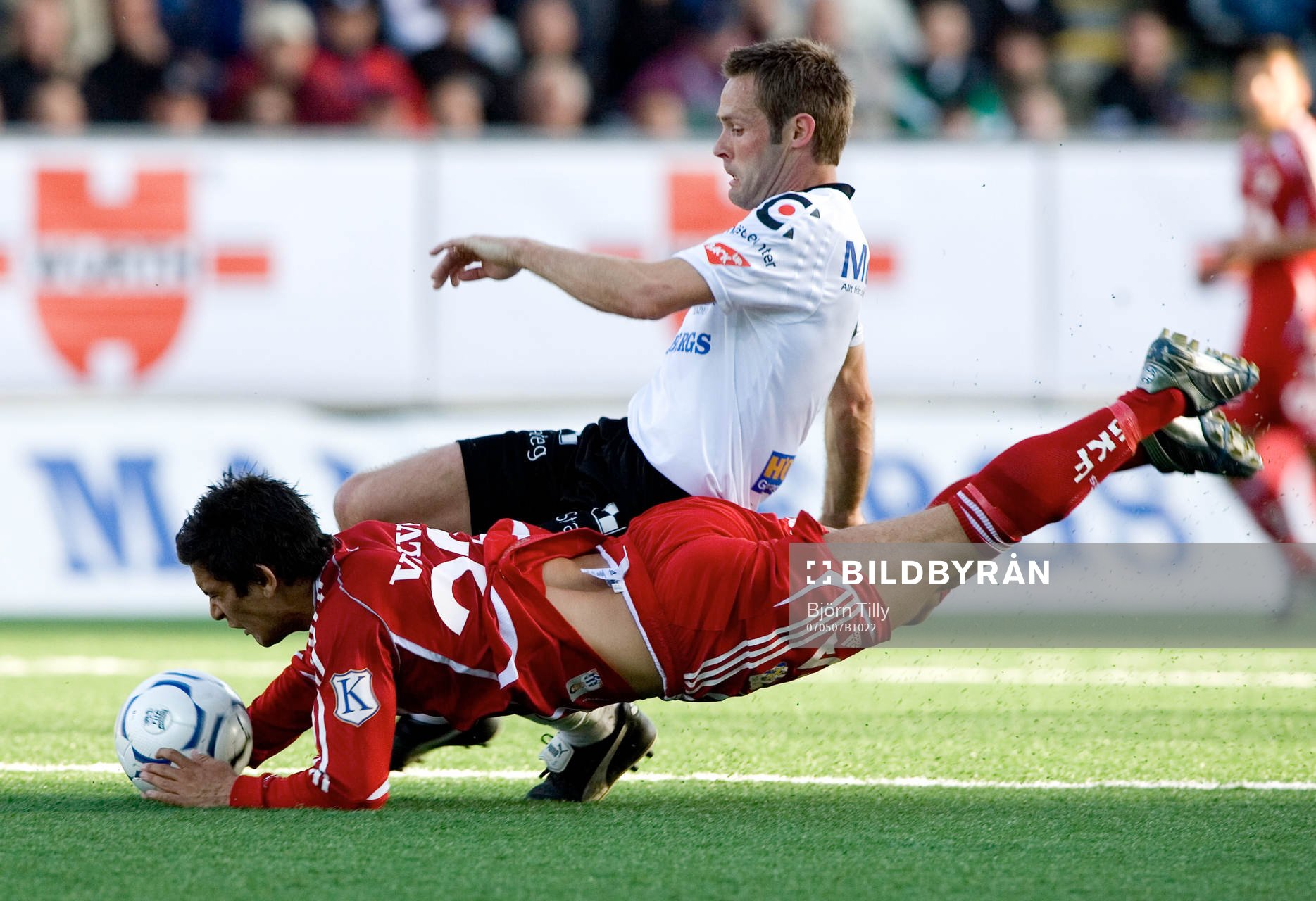 Andres Vasquez, Göteborg och Lars Larsen, Örebro