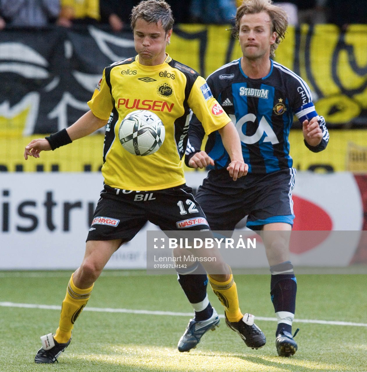 Joakim Sjöhage mot Markus Johannesson