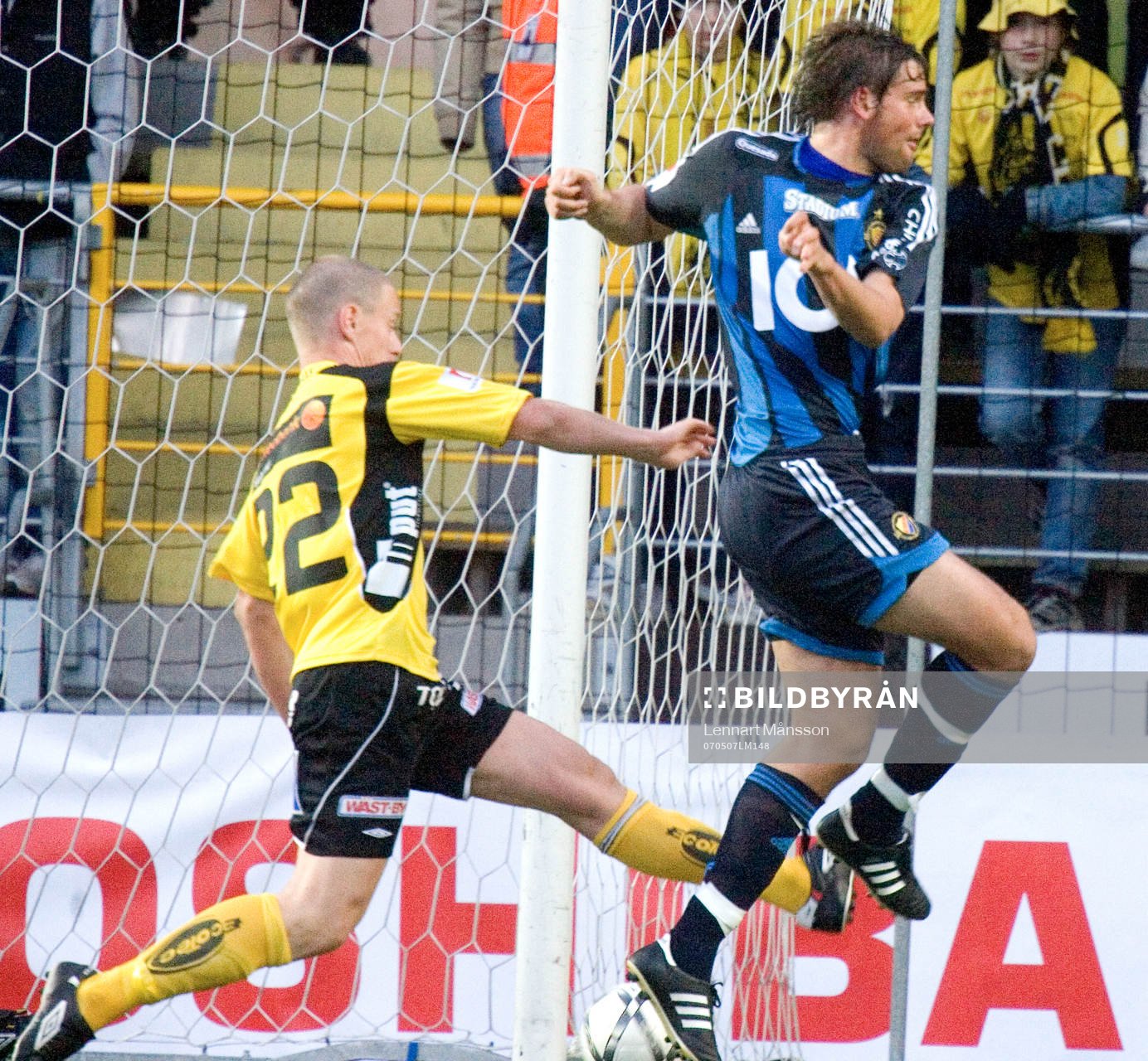 2-2, Mikael Dahlberg kvitterar med en skarvning