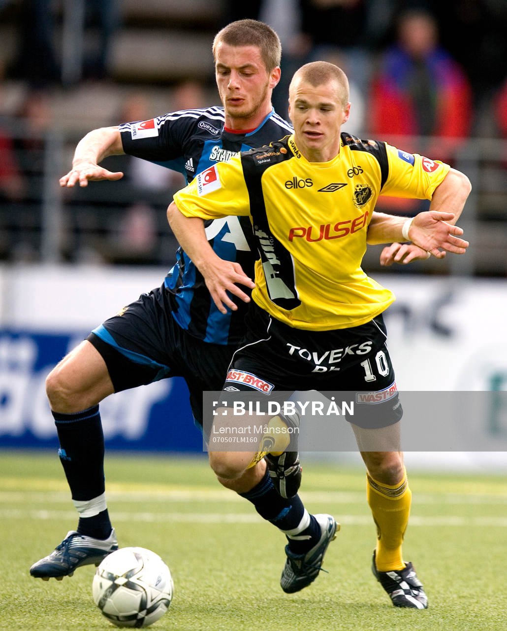 Sölvi Ottesen, Djurgården och Samuel Holmén, Elfsborg