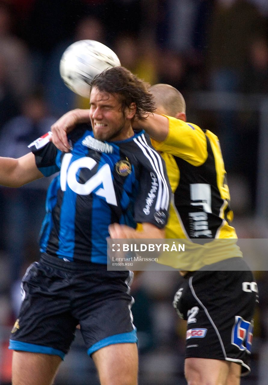 Mikael Dahlberg, Djurgården. Nick, nickduell